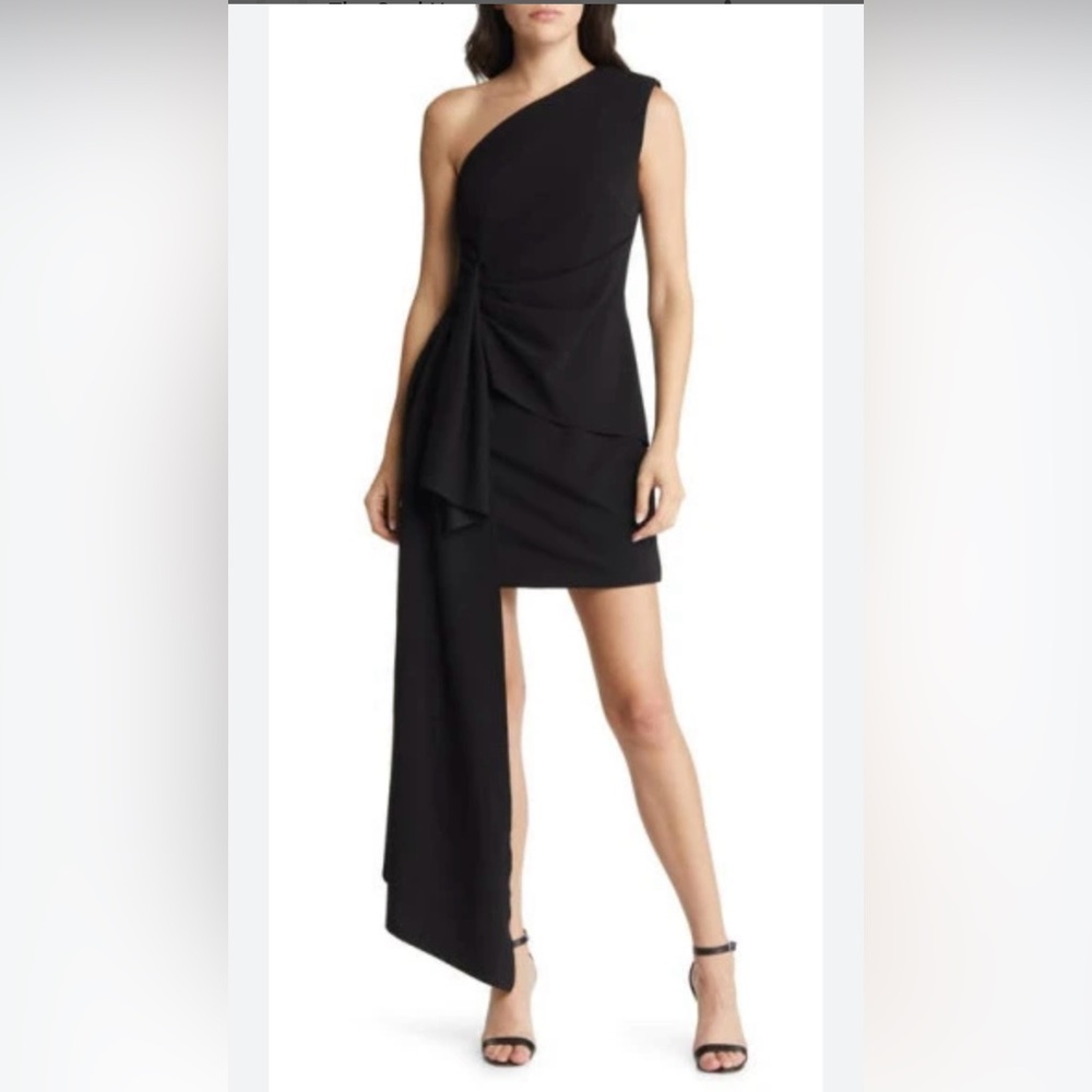 Elliatt Caicos Drape One Shoulder Dress